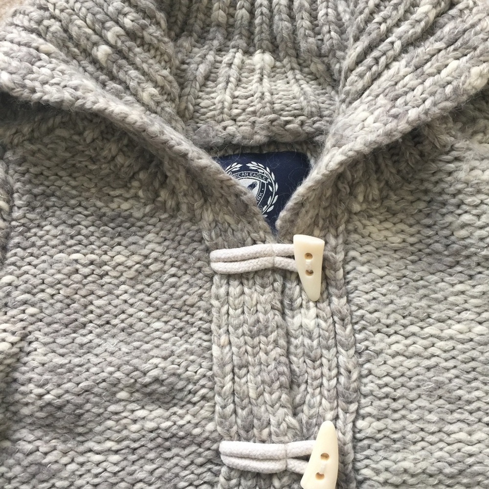 American Eagle toggle cardigan xs - Picture 5 of 6